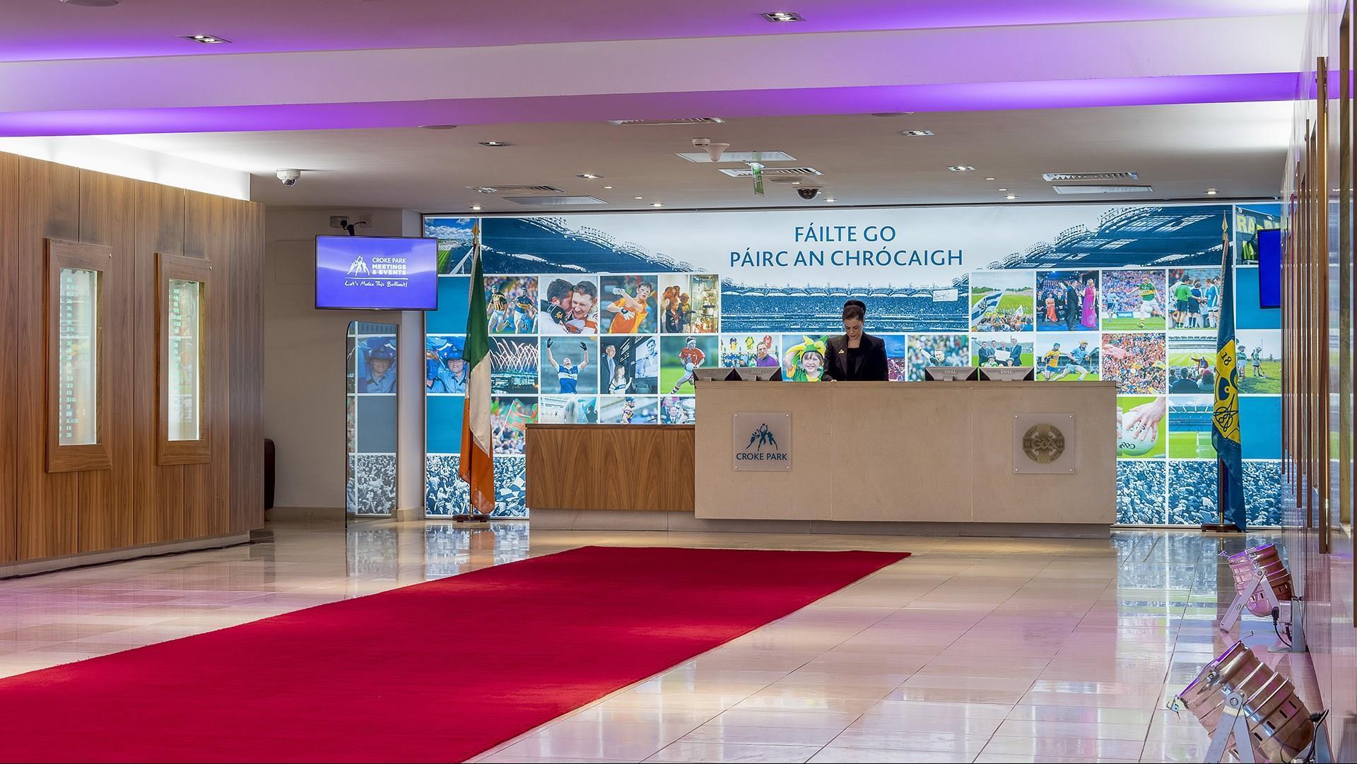 Reception, Croke Park